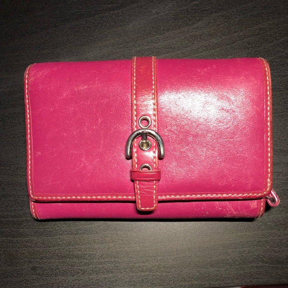 Coach Handbags - Pick 2 sale! Coach wallet with zip coin holder
